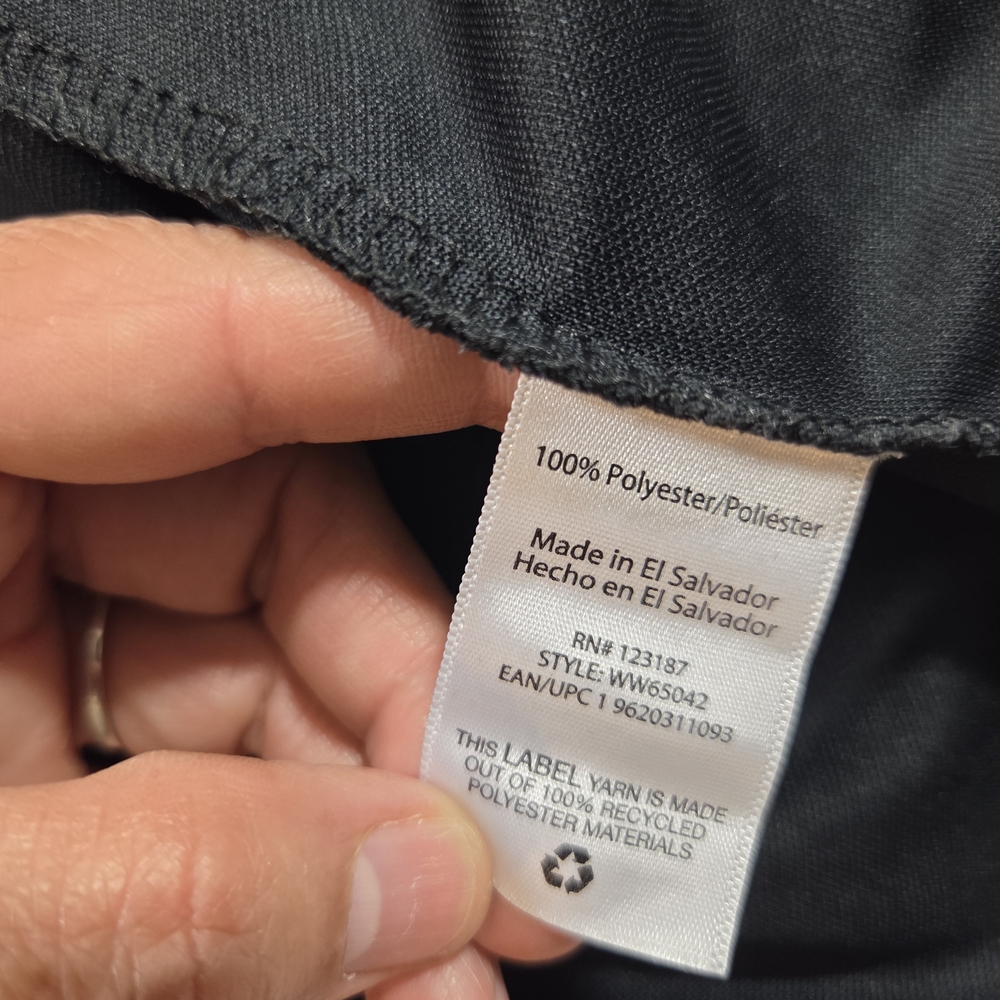 Wrangler Tee Shirt Classic Black Short Sleeve Tee with Pocket - Picture 5 of 8